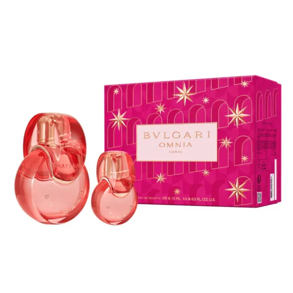 Set Nước Hoa Nữ Bvlgari Omnia Coral EDT Gift Set (100ml+15ml)