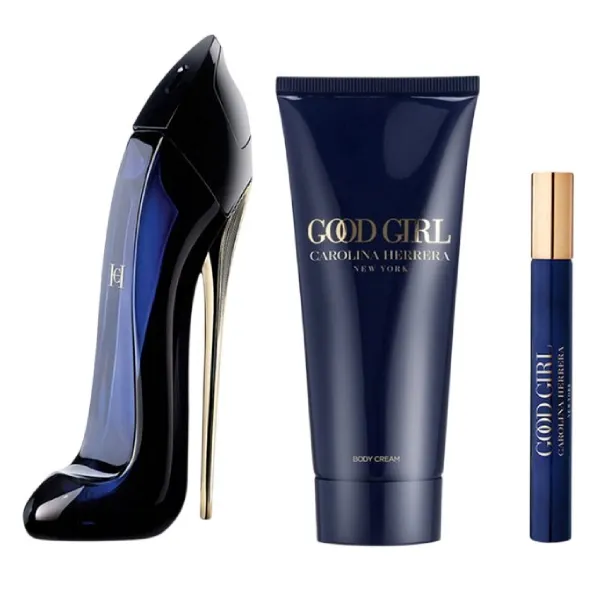 Set Nước Hoa Nữ Carolina Herrera Good Girl EDP 3 Món (EDP 80ml + 10ml + Body Lotion 100ml)