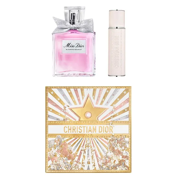 Set Nước Hoa Nữ Dior Miss Dior Blooming Bouquet Limited Edition EDT 100ml + Mini 10ml