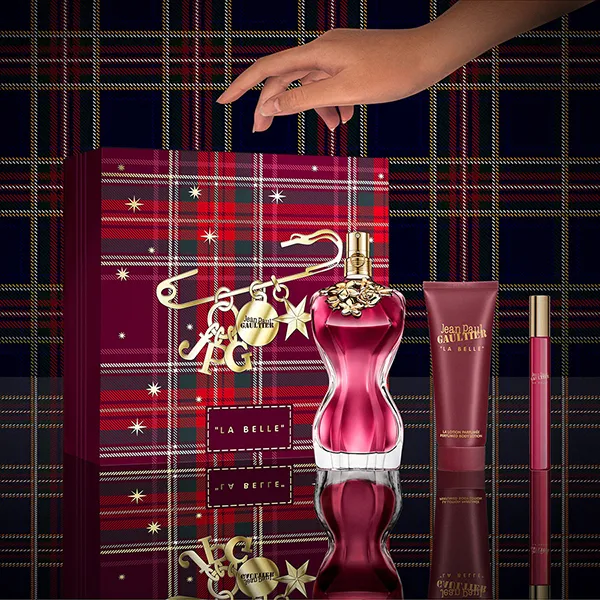 Set Nước Hoa Nữ Jean Paul Gaultier La Belle EDP 3 Món (100ml + Mini 10ml + Dưỡng Thể Body Lotion 75ml)