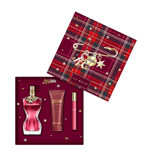 Set Nước Hoa Nữ Jean Paul Gaultier La Belle EDP 3 Món (100ml + Mini 10ml + Dưỡng Thể Body Lotion 75ml)