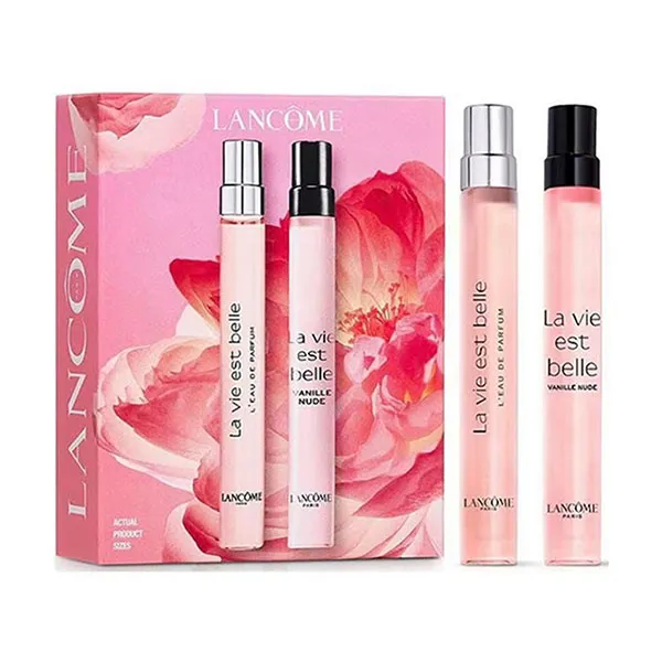 Set Nước Hoa Nữ Lancôme La Vie Est Belle L’Eau De Parfum Và Vanille Nude EDP (2 x 10ml)
