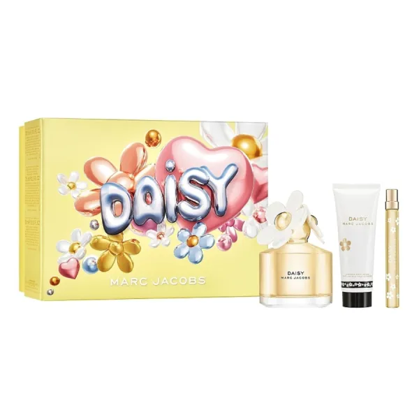 Set Nước Hoa Nữ Marc Jacobs Daisy 3 Món (EDT 100ml + Mini EDT 10ml + Body Lotion 75ml)