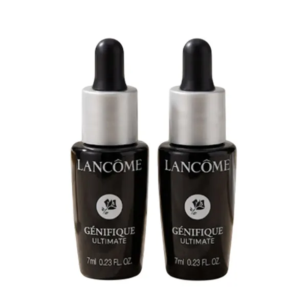Set Tinh Chất Hỗ Trợ Phục Hồi Da Lancôme Génifique Ultimate Serum Mini (2 x 7ml) - Không Hộp