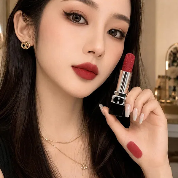 Son Dior Rouge Velvet 951 Talisman Màu Đỏ Gạch Bản Giới Hạn