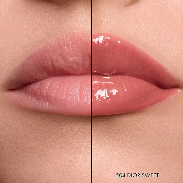Son Dưỡng Bóng Dior Addict Glass Lipstick 504 Dior Sweet Màu Hồng Nude