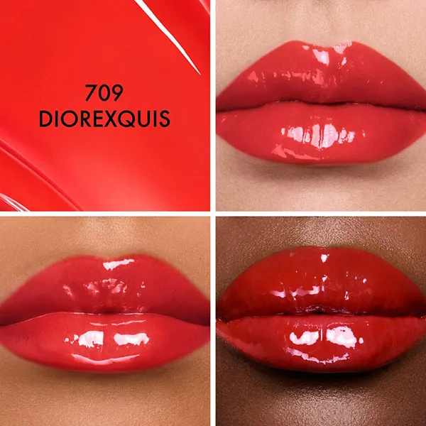 Son Dưỡng Bóng Dior Addict Glass Lipstick 709 Diorexquis Màu Đỏ Dâu