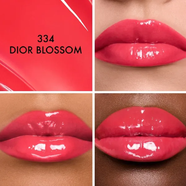 Son Dưỡng Dior Addict Glass Lip 334 Dior Blossom Màu Hồng Sáng