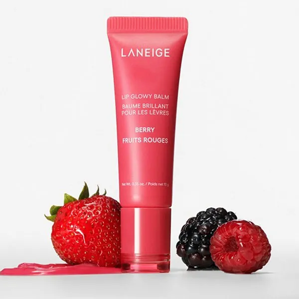 Son Dưỡng Laneige Lip Glowy Balm Hương Berry 10g