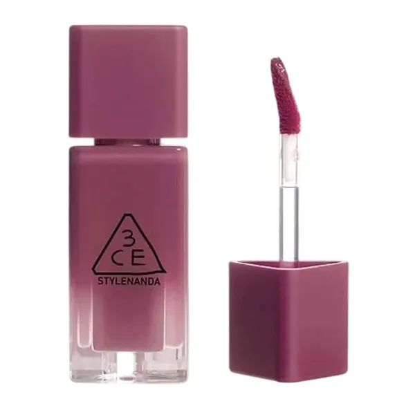 Son Kem 3CE Gummy Oil Tint 06 Mauve Jelly Màu Hồng Tím 4g