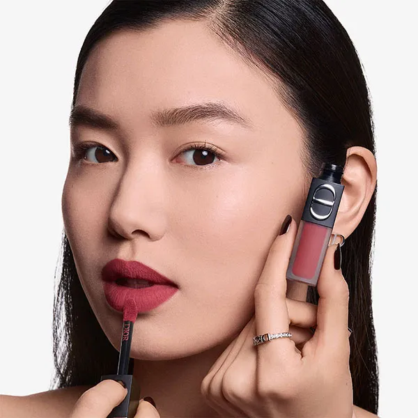 Son Kem Dior Rouge Dior On Stage Ink 558 Rosewood Star Màu Hồng Gỗ