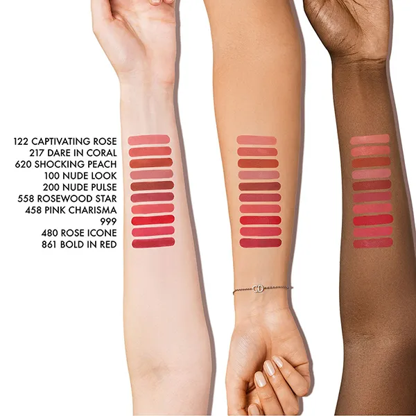 Son Kem Lì Dior Rouge Dior On Stage Ink 100 Nude Look Màu Hồng Nude Đất