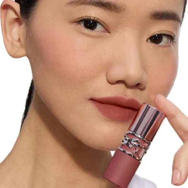 Son Kem Yves Saint Laurent YSL Lovenude Lip Stain 07 Illicit Nude Màu Nude Chocolate