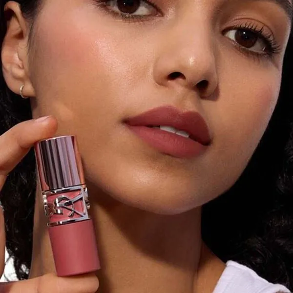 Son Kem Yves Saint Laurent YSL Lovenude Lip Stain 530 Cheeky Cherry Màu Đỏ Cherry
