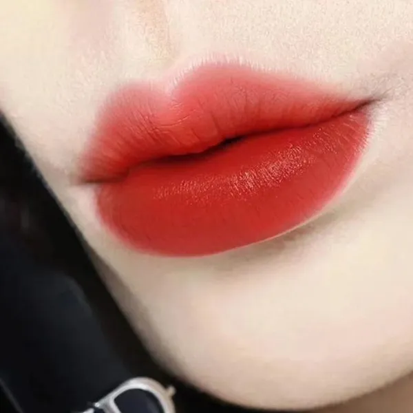 Son Lì Dior Rouge Couture Colour Velvet Finish 777 Fahrenheit Màu Đỏ Cam
