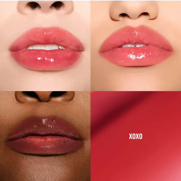 Son MAC Lustreglass StainGlass Lip Tint 3 XOXO Màu Nude Đào