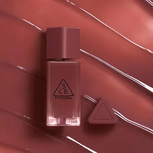 Son Tint Bóng 3CE Gummy Oil Tint 05 Mocha Syrup Màu Nâu Sữa 4g