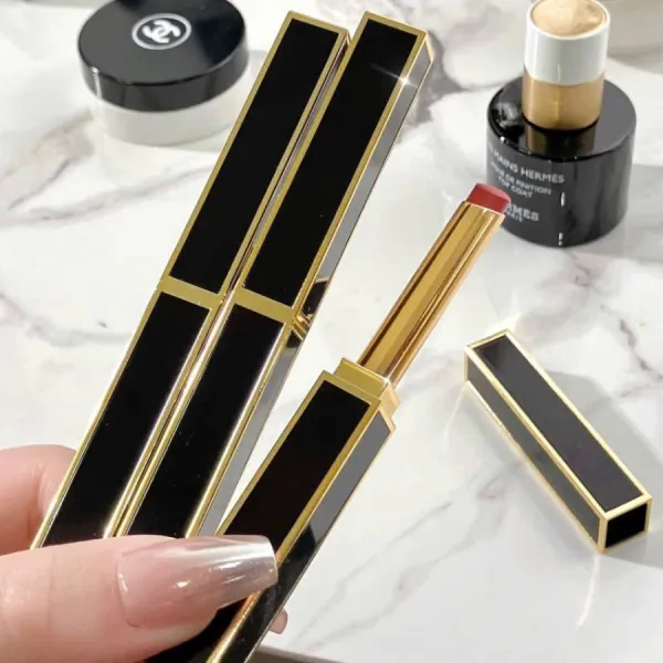 Son Tom Ford Slim Lip Color Shine 100 Rosy Brown Màu Hồng Đất