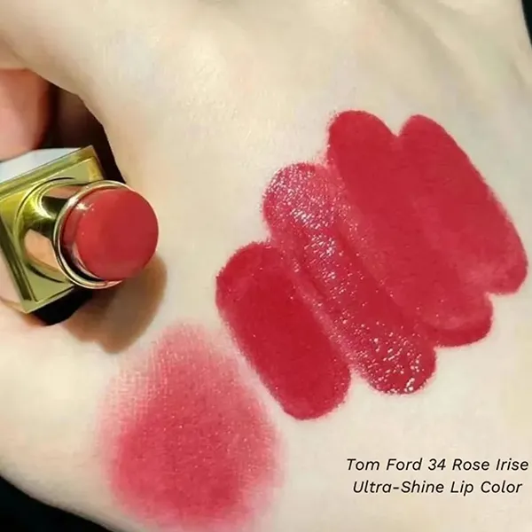 Son Tom Ford Ultra-Shine Lip Color 34 Rose Irise Màu Đỏ Cherry