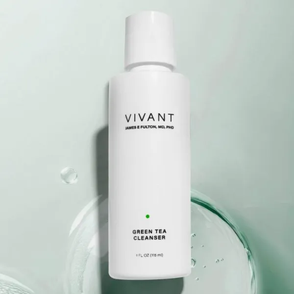 Sữa Rửa Mặt Hỗ Trợ Làm Sạch Sâu, Ngừa Mụn Vivant Skincare Green Tea Antioxidant Cleanser 115ml