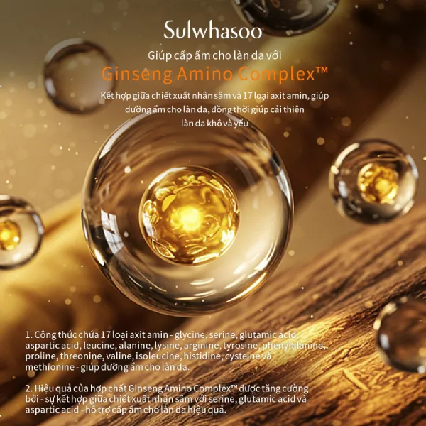 Sữa Rửa Mặt Nhân Sâm Dưỡng Ẩm Dịu Nhẹ Sulwhasoo Concentrated Ginseng Rejuvenating Cleansing Foam 50g