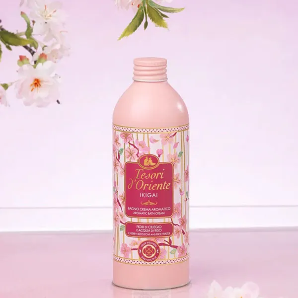 Sữa Tắm Hương Nước Hoa Tesori D'Oriente Ikigai Aromatic Bath Cream 500ml