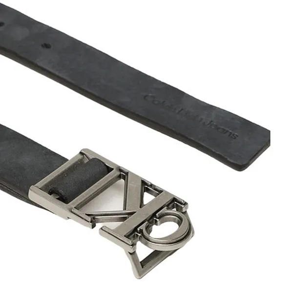 Thắt Lưng Nữ Calvin Klein CK Leather Belt 469346_91 Màu Đen Size 90