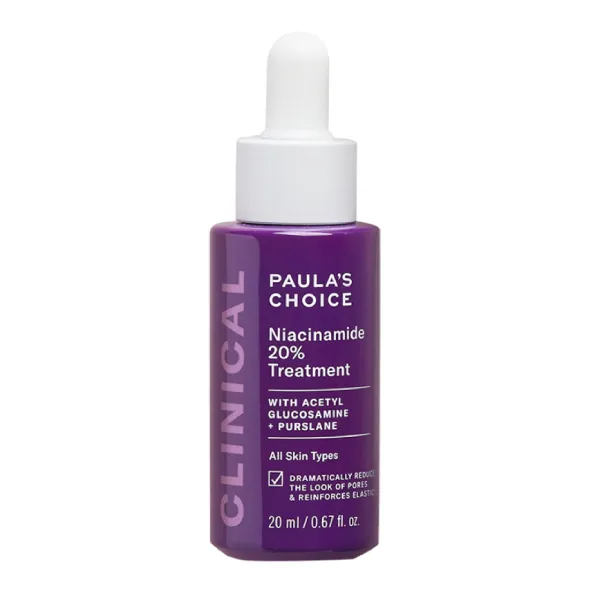 Tinh Chất Hỗ Trợ Thu Nhỏ Lỗ Chân Lông To Và Làm Sáng Mịn Da Paula's Choice Clinical Niacinamide 20% Treatment 20ml
