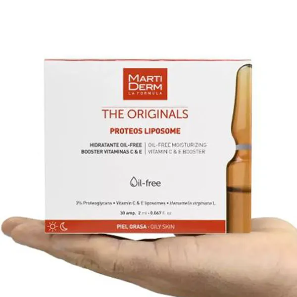 Tinh Chất Cấp Ẩm, Phục Hồi Trẻ Hóa Da Martiderm The Originals Proteos Liposome Ampoules (30 x 2ml)
