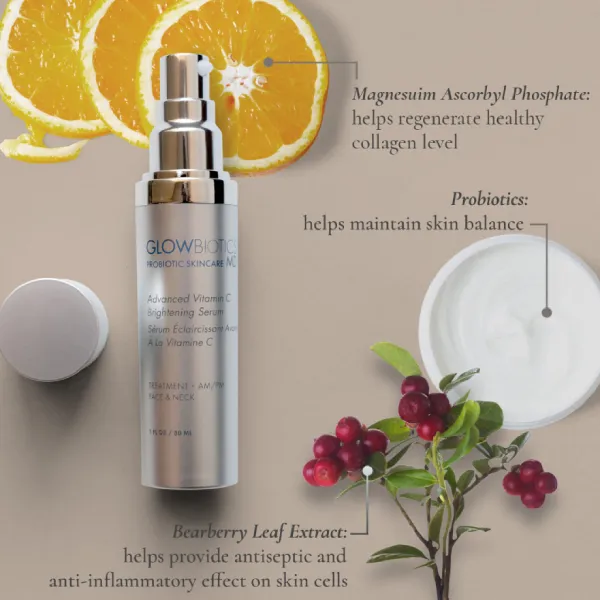 Tinh Chất Làm Sáng Da Glowbiotics Advanced Vitamin-C Brightening Serum 30ml