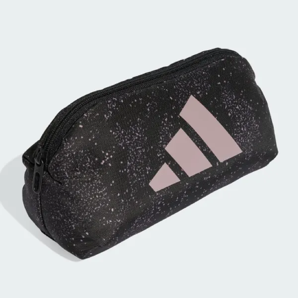 Túi Cầm Tay Đựng Mỹ Phẩm Adidas Defender Graphic Cosmetic Pouch KE1696 Màu Đen