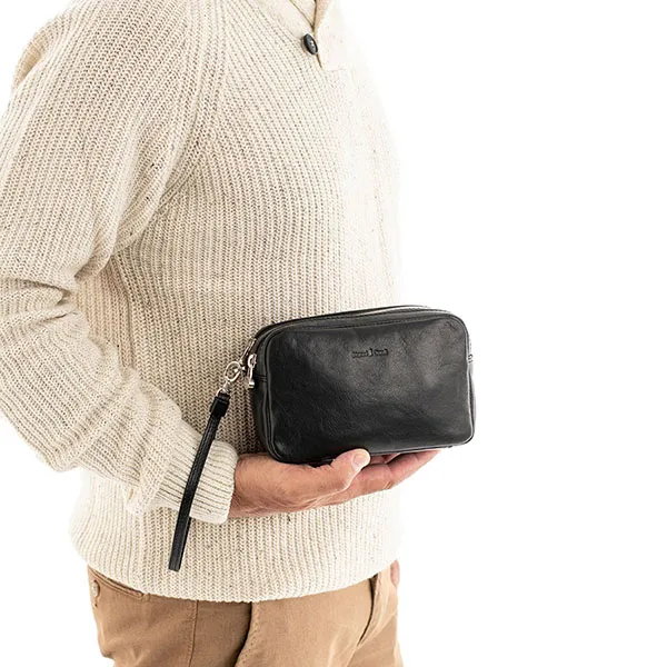 Túi Cầm Tay Nam Gianni Conti Clutch Wilma 915014-10 Màu Đen