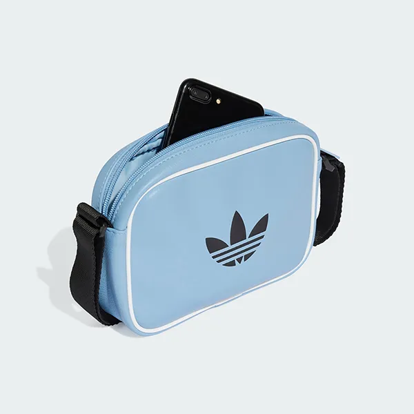 Túi Đeo Chéo Adidas Airliner Mini Classic Adicolor JX0232 Màu Xanh Blue