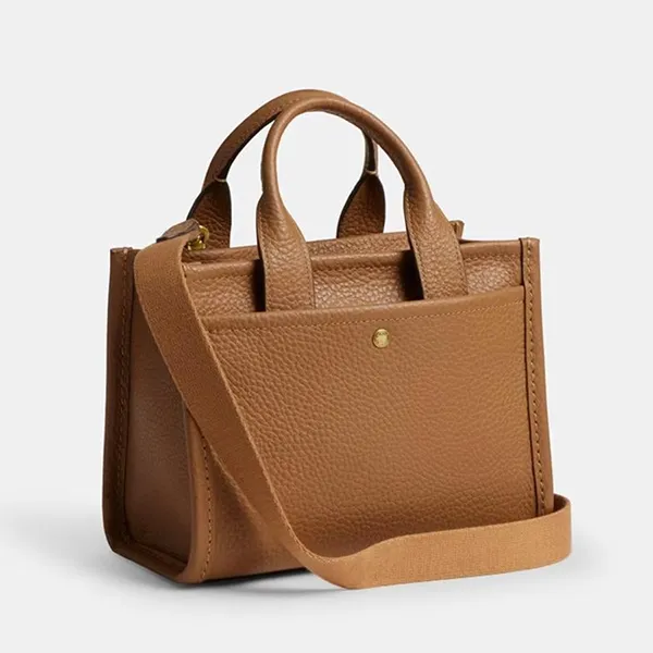 Túi Đeo Chéo Nữ Coach Cargo Tote Bag 26 Màu Nâu