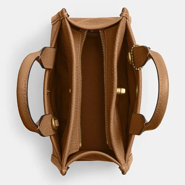 Túi Đeo Chéo Nữ Coach Cargo Tote Bag 26 Màu Nâu