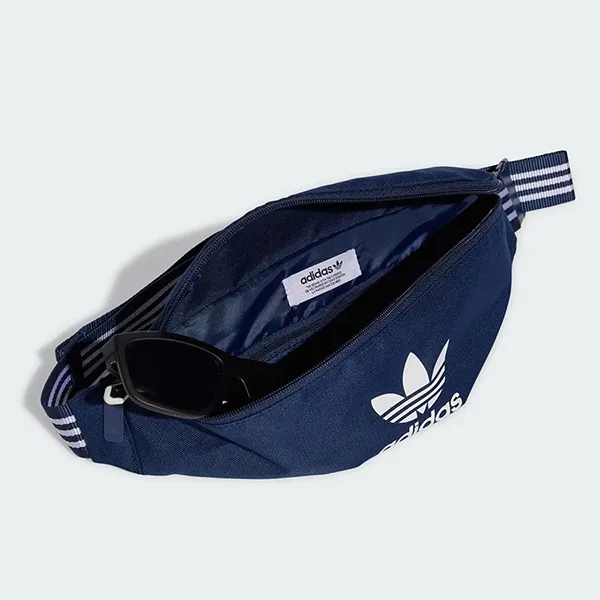 Túi Đeo Hông Adidas Adicolor Waist Bag IX7465 Màu Xanh Đậm