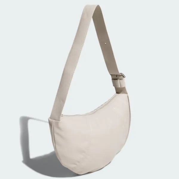 Túi Đeo Vai Nữ Adidas Hobo Bag Sporty Bag KQ7960 Màu Kem