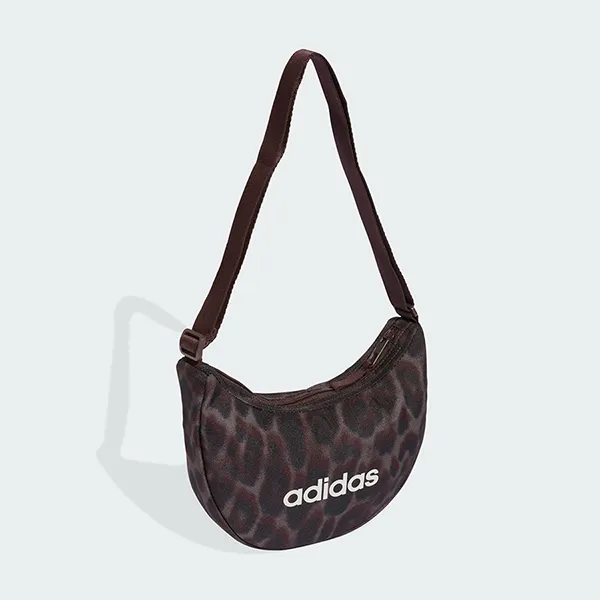 Túi Đeo Vai Adidas Pouch Graphic Essential Linear KD2182 Màu Nâu Đen