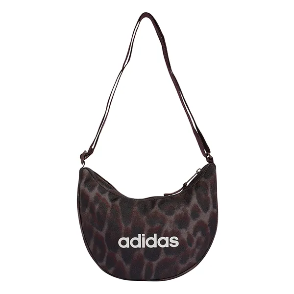 Túi Đeo Vai Adidas Pouch Graphic Essential Linear KD2182 Màu Nâu Đen