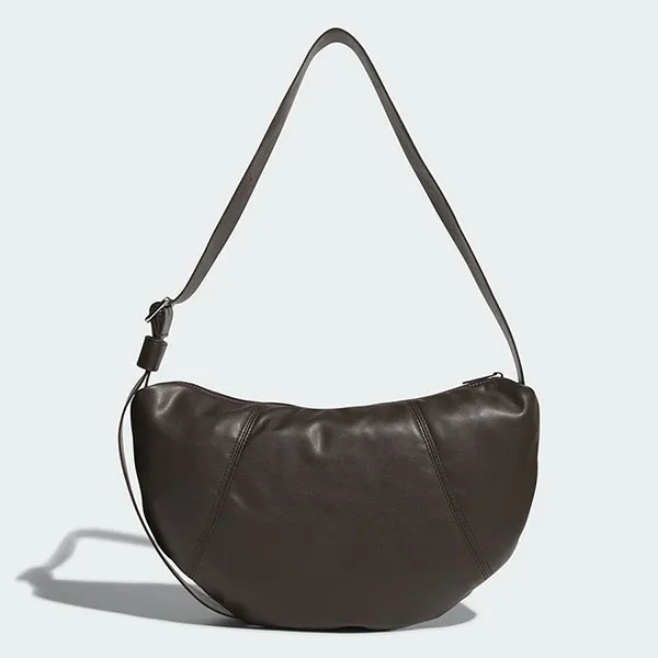 Túi Đeo Vai Adidas Sports Hobo Bag KQ5551 Dark Brown Màu Nâu Đen