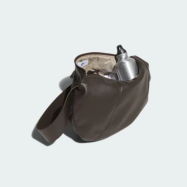Túi Đeo Vai Adidas Sports Hobo Bag KQ5551 Dark Brown Màu Nâu Đen