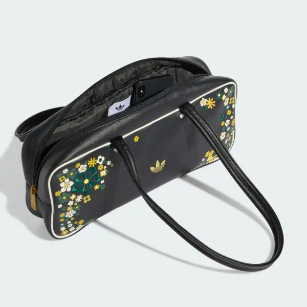 Túi Đeo Vai Nữ Adidas Elongated Airliner Originals X Liberty Bag KD0961 Màu Đen