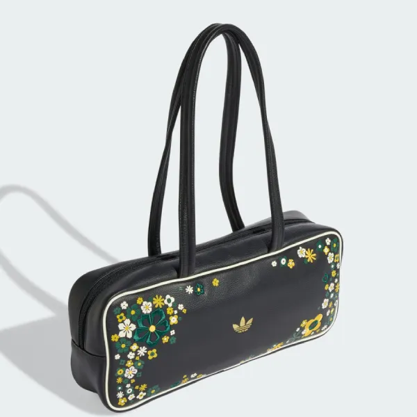 Túi Đeo Vai Nữ Adidas Elongated Airliner Originals X Liberty Bag KD0961 Màu Đen
