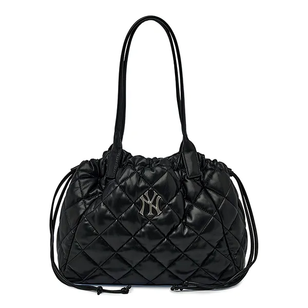 Túi Đeo Vai Nữ MLB Basic Quilted PU Tote Bag Boston Red Sox 3AORBQ16N-50BKS Màu Đen