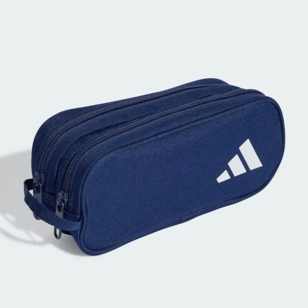 Túi Đựng Bút Adidas Blue Two Zipper Pencil Case JX6590 Màu Xanh Navy