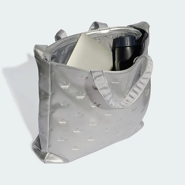 Túi Tote Adidas Shopper Adicolor JW0049 Màu Bạc