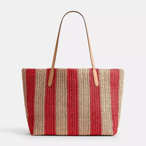 Túi Tote Nữ Coach Large City Bag Red/ Tan CER29-IMZ1Y Màu Đỏ Kem