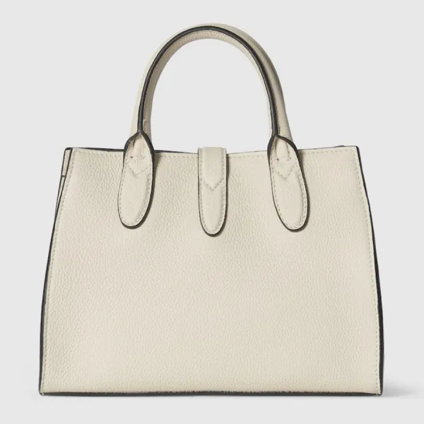 Túi Tote Nữ Gucci Small Tote Bag With Hook Closure 'Irovy' 795349-AZB0G-9540 Màu Trắng