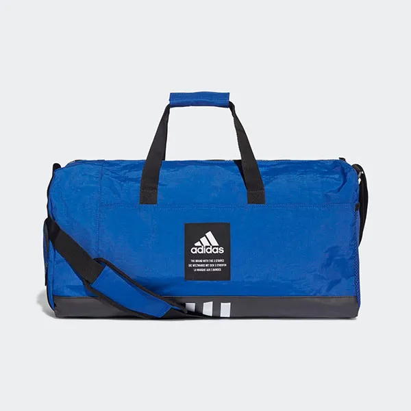 Túi Trống Adidas 4ATHLTS Training Duffel Bag Medium HM9134 Màu Xanh Blue
