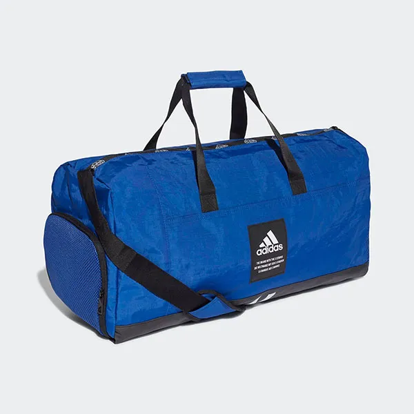 Túi Trống Adidas 4ATHLTS Training Duffel Bag Medium HM9134 Màu Xanh Blue